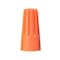 Gardner Bender WireGard 3 Wire Connector, 22 to 14 AWG Wire, Steel Contact, Polypropylene Housing Material, Orange 16-003 - alternate 4
